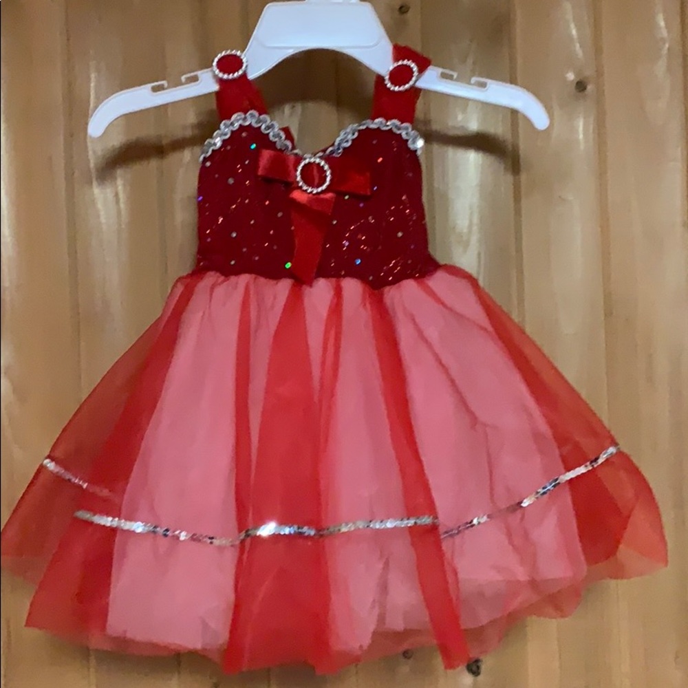 Red ballet tutu